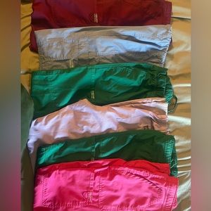 6 pairs of Cherokee pants with wide leg size Large tall.